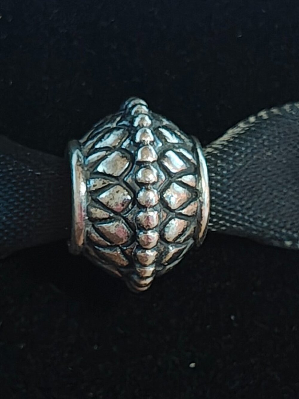 Authentic Pandora Retired Inner Strength Charm 790530 Sterling Silver Designer